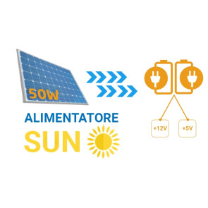 Alimentatore solare: alimenta dispositivi sfruttando l'energia solare con batteria fino a 24 ore su 24 versione potenziata